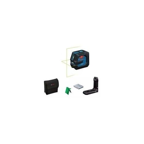 Linienlaser GLL 20-22 G Professional blau/schwarz, grüne Laserlinien, inkl. Universalhalter LB 10