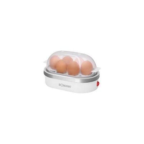 Eierkocher EK 5022 CB weiß/silber, 400 Watt, für 6 Eier