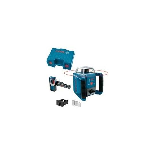 Rotationslaser GRL 400 H Professional blau/schwarz, rote Laserlinie, mit Laser-Empfänger LR 1, im Koffer