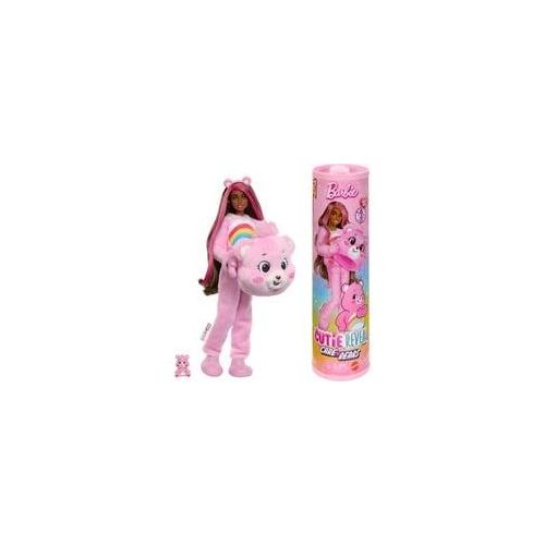 Barbie Cutie Reveal Care Bears Series - Hurrabärchi, Spielfigur