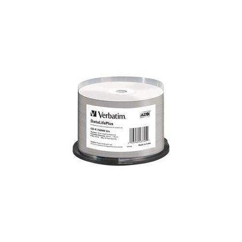 CD-R 700 MB, CD-Rohlinge 52fach, 50 Stück, bedruckbar