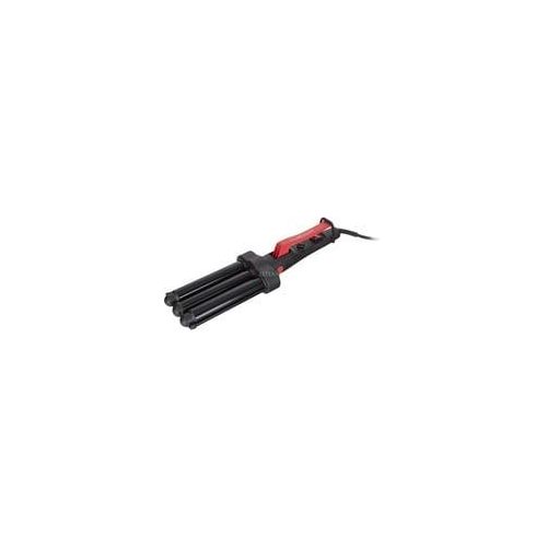 Wave Master Welleneisen RVIR3056UKE , Lockenstab schwarz/rot