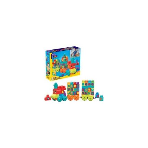 MEGA BLOKS ABC Lernzug, Konstruktionsspielzeug