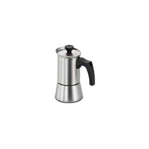 Espressokocher HEZ9ES100, Espressomaschine edelstahl/schwarz, 4 Tassen