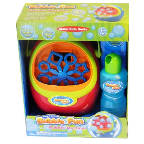 Best Sporting Seifenblasenmaschine inkl. 236 ml Seifenblasenflüssigkeit