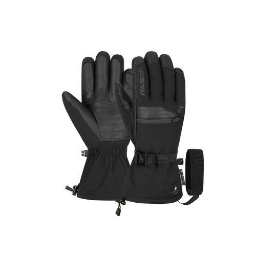 Skihandschuhe REUSCH "Torres R-TEX XT", Damen, Gr. 11, schwarz, 80% Polyester, 10% Lederimitat, mehrfarbig, Handschuhe, mit höchster Wärmestufe
