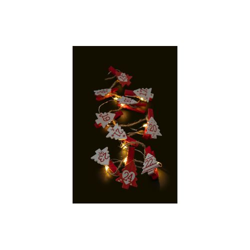 STT LED-Lichterkette »LED-Lichterkette Clips Christma«