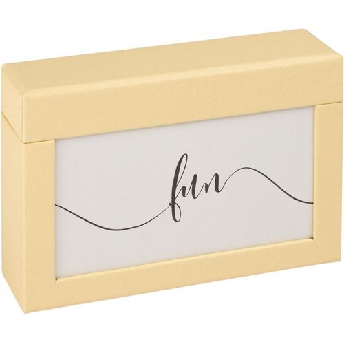 Walther FB-116-H Fotobox 10x15 creme für 100 Fotos