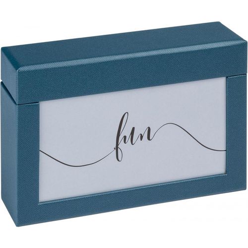 Walther FB-116-L Fotobox 10x15 blau für 100 Fotos