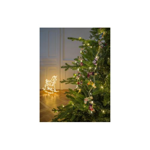 STT LED-Lichterkette »LED-Lichterkette Clips Christma«
