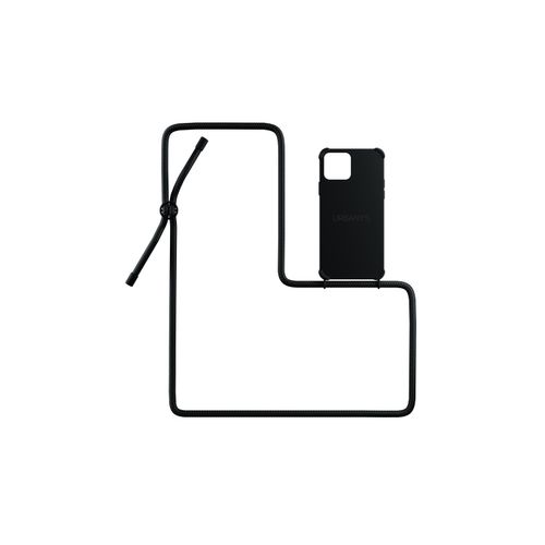 Smartphone-Hülle »Urbany's Necklace iPhone 14 All Black Matt«, iPhone 14, 15,5 cm (6,1 Zoll)