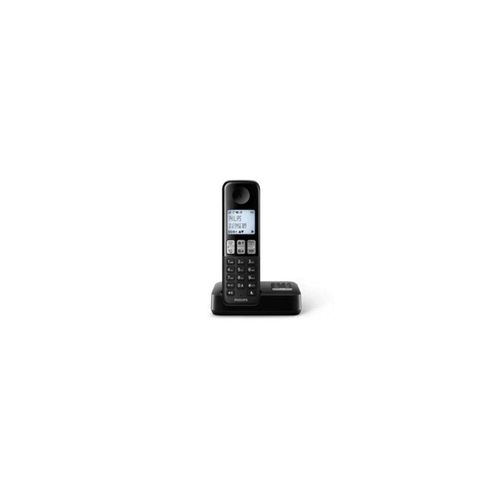 Philips Festnetztelefon »Philips D2551B Schwarz«
