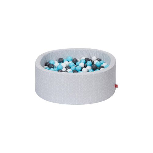 Knorrtoys® Bällebad »Grau mit Geo Würfel inkl. 300 Bälle«