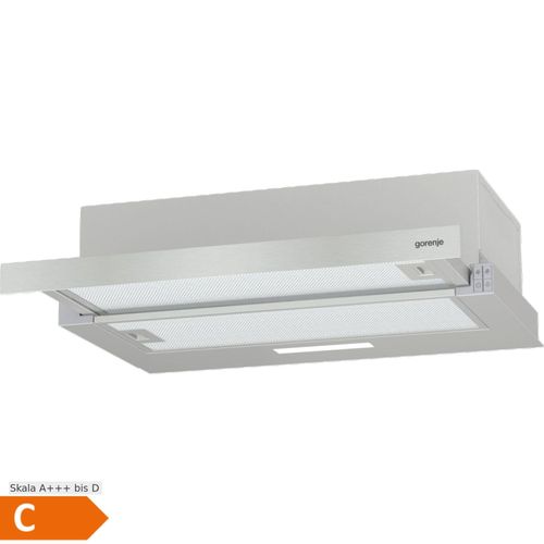 Gorenje Dunstabzugshaube TH62E3X ausziehbar 60cm Flachschirmhaube