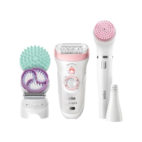 Braun Silk-épil 9 SensoSmart 9/995 Beauty set weiß Epilierer