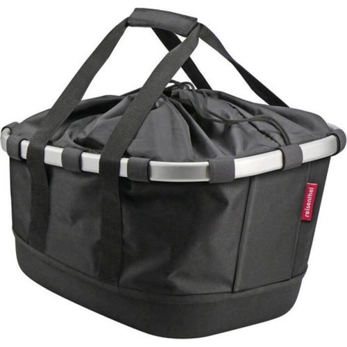 Klickfix Reisenthel Bikebasket GT Gepäckträgertasche mit Aluminumrahmen Uniklip 2 Schwarz
