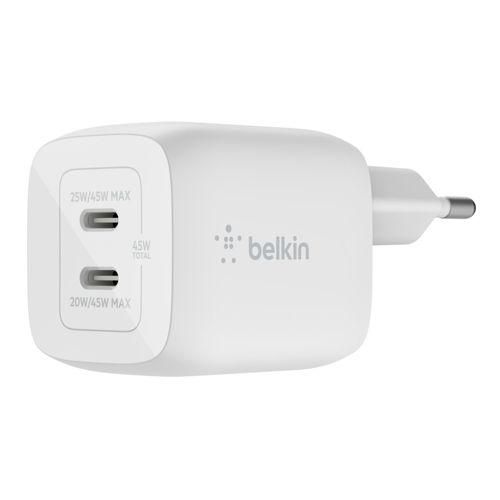 Belkin BOOST Charge USB-C 45W Ladegerät GaN PD+PPS WCH011vfWH