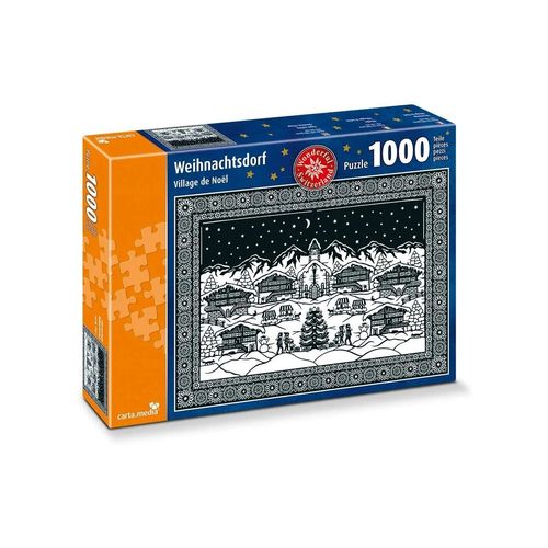 Puzzle »Carta.Media Weihnachtsdorf«, (1000 tlg.)
