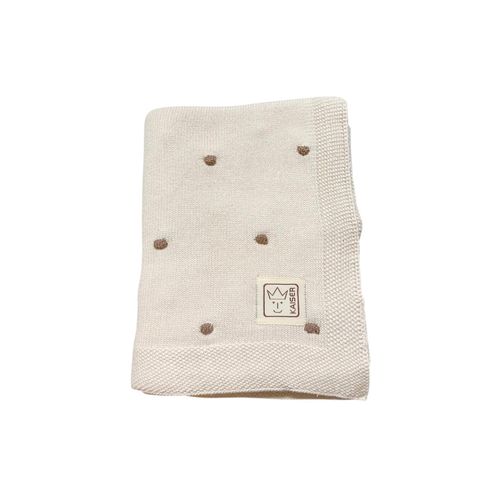 Kaiser Babydecke »Knots creme/knots light brown 80 x 100 cm«