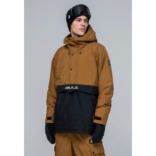 Skijacke BULA, Herren, Gr. S, braun, 100% Polyester, unifarben, Jacken, mit wasserdichter Funktion