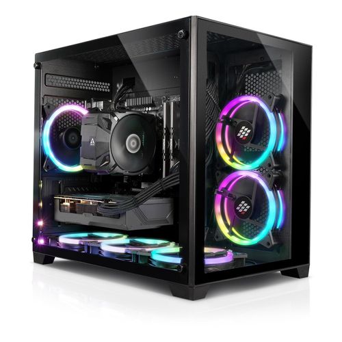 Gaming PC Panorama XS AMD Ryzen 7 5800X, 64GB DDR4, NVIDIA RTX 4060 Ti 16 GB, 2TB SSD, WLAN, Windows 11