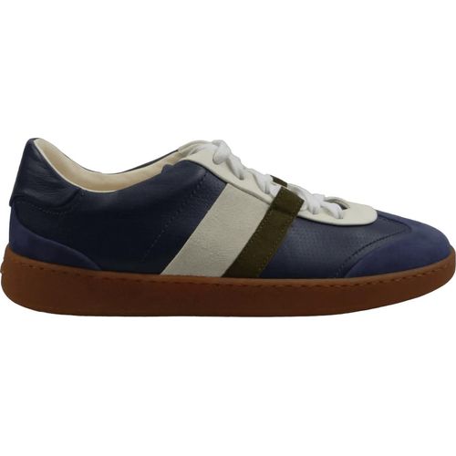 Salvatore Ferragamo Low-Top Sneaker - Sneakers Garda Low Navy - Gr. US_7_5 - in Blau - für Damen Image