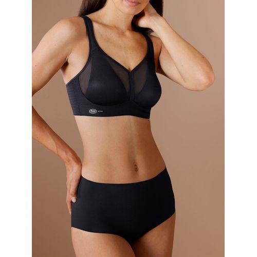 Sport-BH MMTC, Damen, Gr. 95, Cup C, schwarz, 49% Polyamid, 39% Polyester, 12% Elasthan, BHs