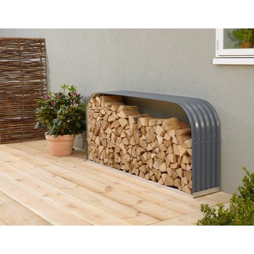 Kaminholzregal Ardor 401, flach, granit