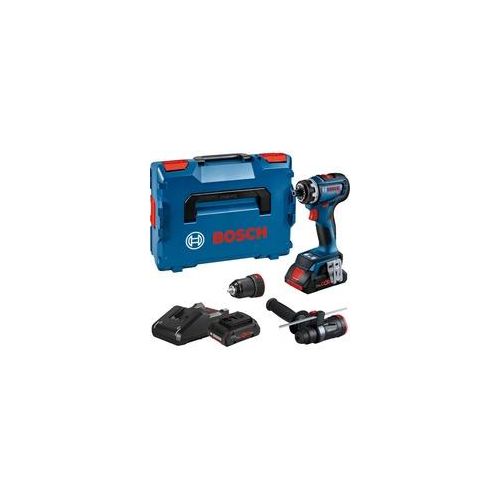 Akku-Bohrschrauber GSR 18V-90 FC Professional, 18Volt blau/schwarz, 2x Akku ProCORE18V 4,0Ah, in L-BOXX