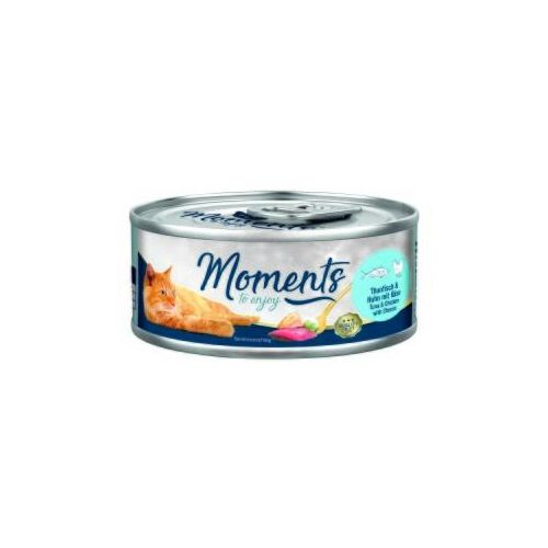 MOMENTS Adult Thunfisch und Huhn mit Käse 48x70 g
