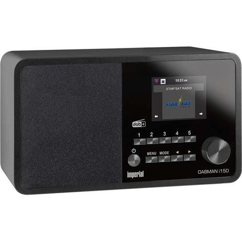 Dabman i150 schwarz Internetradio