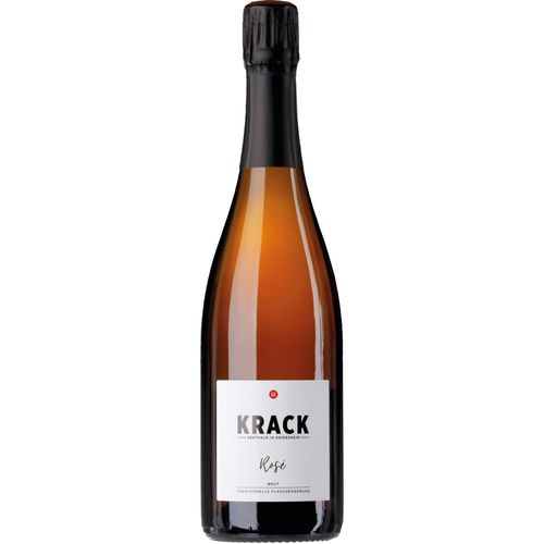 Krack Rosé Sekt, Brut, Deutscher Sekt, Deutscher Sekt, 2021, Schaumwein