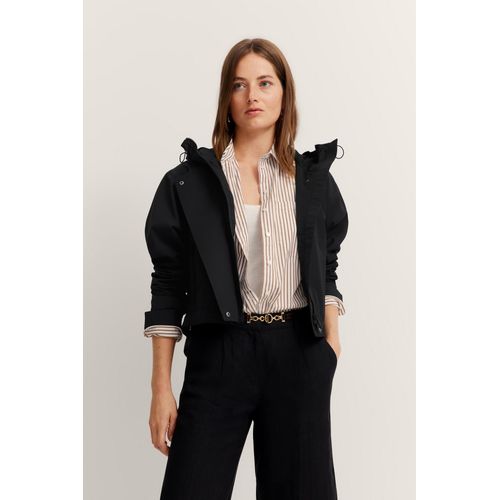 Blouson BUGATTI, Damen, Gr. 38, 290, schwarz, 100% Polyester, unifarben, casual, regular fit, Langarm Manschette, Jacken, wasserabweisend