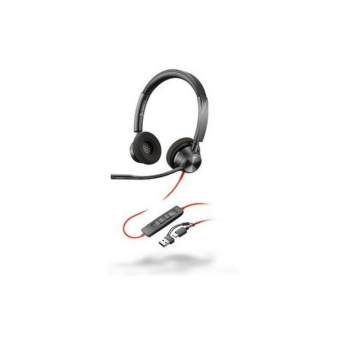 poly Blackwire 3320 Headset schwarz