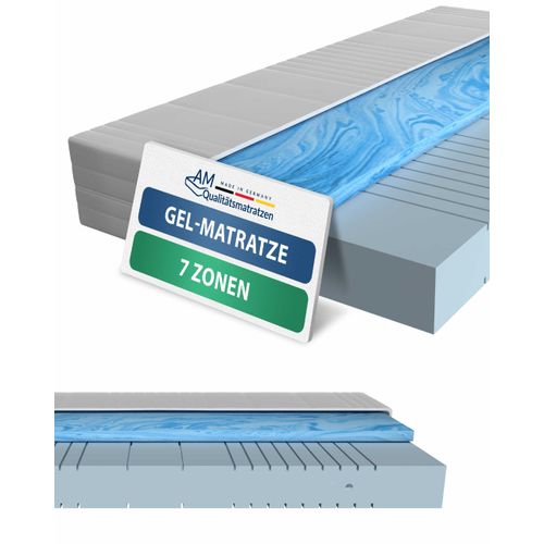 AM Qualitätsmatratzen | Gelschaum-Matratze H3 - 120 x 200 cm