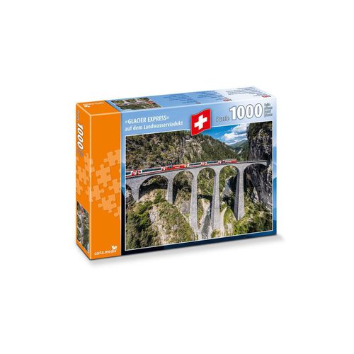 Puzzle »Carta.Media Glacier Express«, (1000 tlg.)