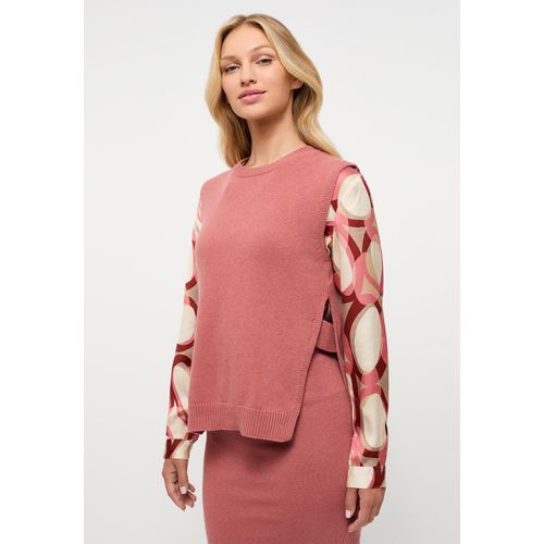 Pullunder ETERNA, Damen, Gr. M, rot, 30% Kaschmir, 70% Wolle (Merino), casual, normal, Pullover