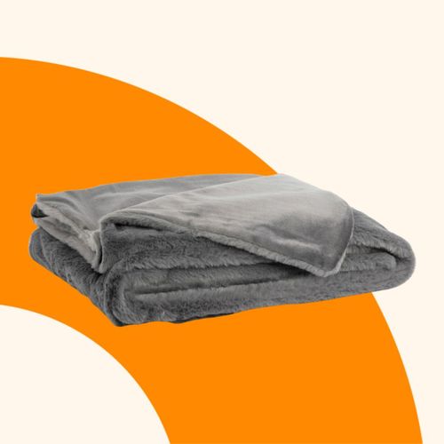 Emma Classic Fleecedecke | Dunkelgrau | 150x200cm