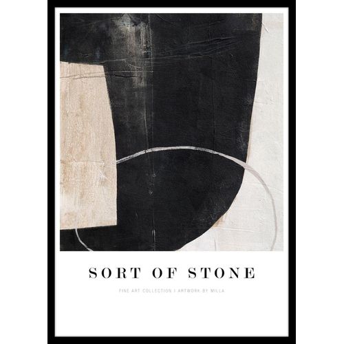 Kunstdruck SORT OF STONE