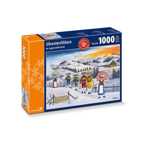 Puzzle »Carta.Media Silvesterchläuse im Appenzellerland«, (500 tlg.)