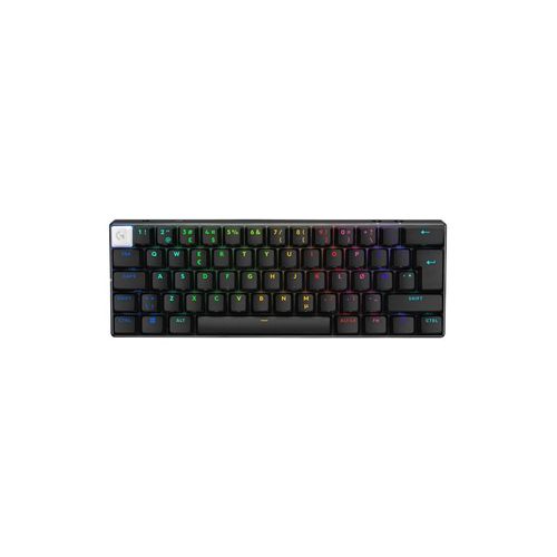 Logitech G PRO X 60 LIGHTSPEED - Gaming Tastaturen - ohne Numpad - Deutsch - Schwarz