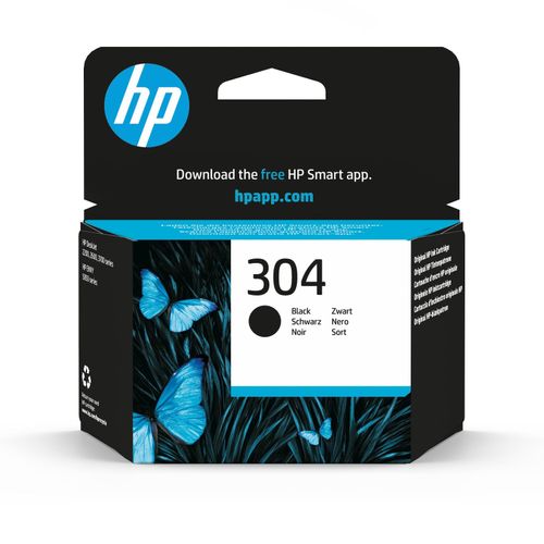 HP 304 Schwarz Original Druckerpatrone