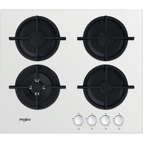 Whirlpool AKT 625/WH Kochfeld Weiß Integriert Gas 4 Zone(n)