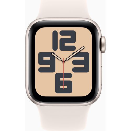 Apple Watch SE Handy/44mm/Starlight/Sportband/Starlight/-S/M