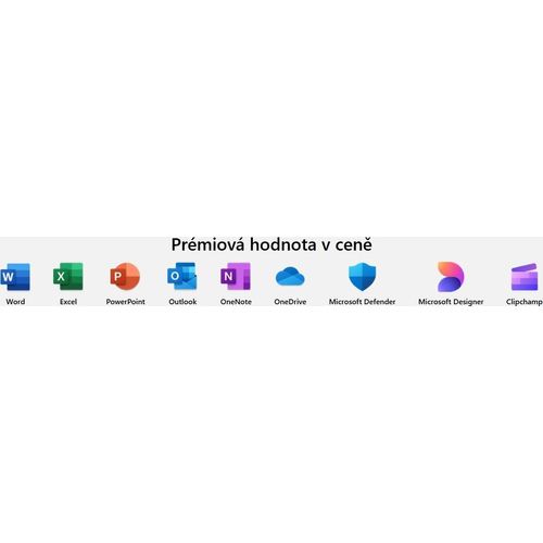 Microsoft 365 Familie P10 Mac/Win, 1 Rok, SK