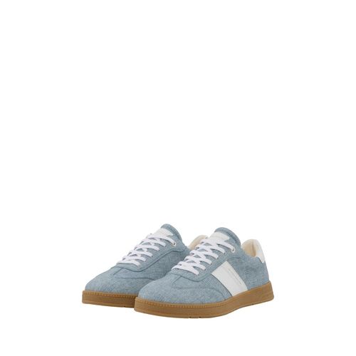 TOM TAILOR Damen Sneaker in Jeans-Optik, blau, Uni, Gr. 37