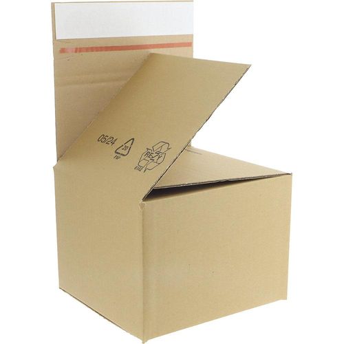 ratioform Readybox Karton, mit Selbstklebeverschluss, LxBxH 410 x 260 x 174 mm, B4+, ab 10 Stk