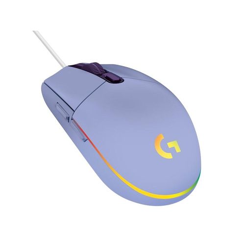 Logitech G203 LIGHTSYNC - Lilac - Gaming Maus (Lila mit RGB)