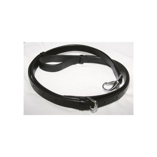 Hans Melzer Horse Equipment Hans Melzer Ausbindezügel schwarz/silber Pony