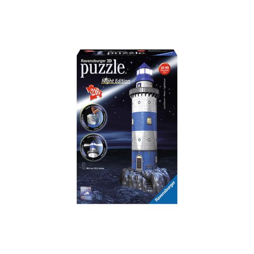 Ravensburger 3D-Puzzle »Leuchtturm bei Nacht«
